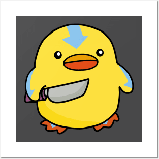 Avatar Duck, knife bender! Posters and Art